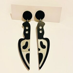 Ghostface earrings